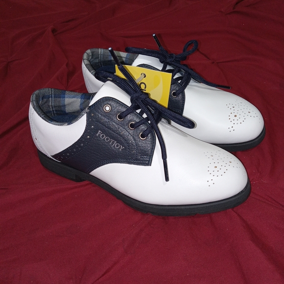FootJoy Shoes - Footjoy Softjoy Terrains Shoes Womens Size 6 Golf Shoes With Spikes NWT Cushion